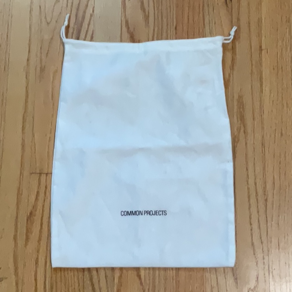 Common Projects White Dust Bag